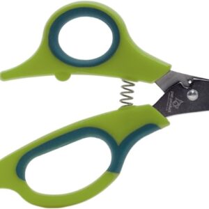Zen Clipper Pet Nail Clipper for Dogs – Dog Nail Trimmer for Safer Pet Grooming Care - Clean, Quiet, and Easy-to-Use Stainless Steel Claw Trimmer - (4mm Hole)