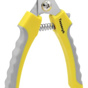 Professional Dog Nail Trimmers, Dog Nail Clippers with Sharp Blade, Safety Lock and Protective Guard for Safe and Effective Grooming