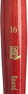 Princeton Heritage, Series 4050, Synthetic Sable Paint Brush for Watercolor, Round, 16