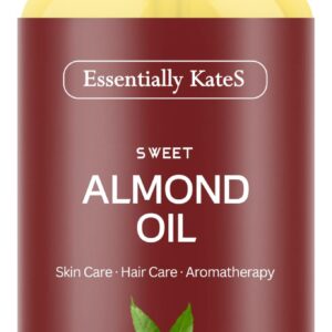 Sweet Almond Oil 16.9 fl oz - 100% Pure and Natural and Cold Pressed