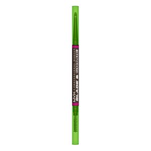 NYX PROFESSIONAL MAKEUP Blade & Shade Brow Pencil, Nano Mechanical Eyebrow Pencil, Up to 16HR Make Up Wear - Espresso