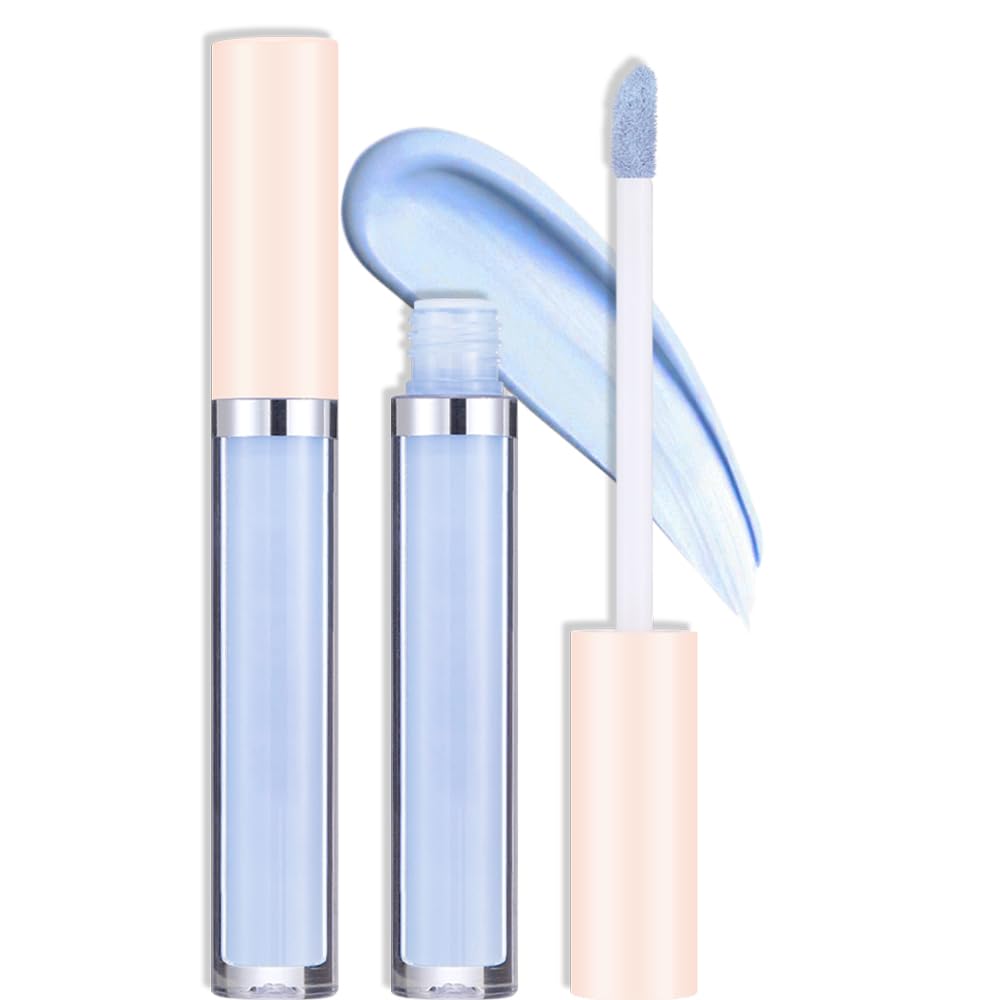 Purple Light Blue Camo Concealer, Full Coverage, Highly Pigmented Concealer With Matte Finish, Crease-proof, Covers Under Eye Dark Circles & Blemishes - Long-Lasting, 0.088 Fl Oz