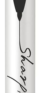 CLIO Sharp So Simple Waterproof Pencil Liner, Eye Pencil, Rich Hyper-Pigmented Color, Smooth Creamy Application, Long-Wearing Matte Finish (4 Colors) (001 BLACK)