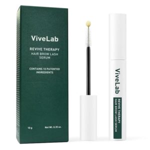 Biotin Lash Serum - Eyelash and Eyebrow Growth Serum for Thicker, Fuller Lashes and Brows, Korean Dermatologist-Developed, 0.35oz