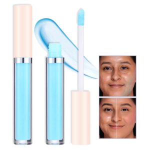 Kaely 2Pcs Color Correcting Blue Concealer Stick,Face Foundation Contour Makeup Pen Pencil,Eye Brightener Waterproof,corrector de ojeras,Conceals Dark Circles Scars Blemishes,Vegan Cosmetic,03