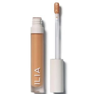ILIA - True Skin Serum Concealer | Non-Comedogenic, Cruelty-Free, Vegan, Safe For Sensitive Skin, Reduces Appearance of Dark Circles + Blemishes (Mesquite SC6, 0.16 oz | 5 ml)
