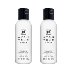 AVON True Color Moisturizing Eye Makeup Remover Lotion - 2.7 fl oz (Pack of 2)