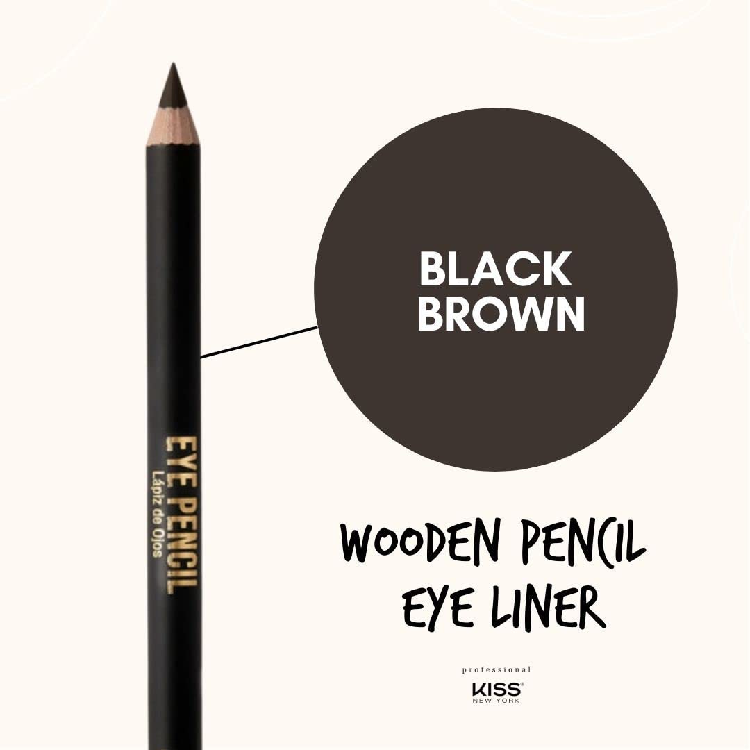 Pro Slim Eye Pencil Black Brown Creamy Soft Water-Resistant Long-Lasting Color 0.02 oz - Image 5