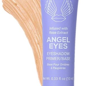 Angel Eyes Eyeshadow Primer by True + Luscious - Clean Formula with Rose Extracts - Vegan, Paraben Free, & Cruelty Free Eye Primer - Great for Oily Lids & Prevents Creasing - 0.33 oz (Shade: Dark)