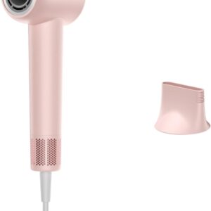 Dreame Gleam Hair Dryer for Women – Powerful Fast Drying, Lightweight, 200M Negative Ions for Frizz-Free Shine, Low Noise, Intelligent Temperature Control, 4 Temp Settings, Compact & Ergonomic Design