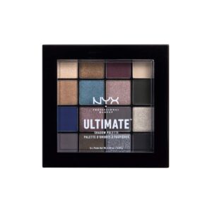 NYX PROFESSIONAL MAKEUP Ultimate Shadow Palette, Ash, 1 Count