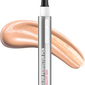 Neutrogena Healthy Skin Glow Perfector Pen, Lightweight Brightening Concealer Pen with Pro-Vitamin B5 & Vitamin E to Brighten Darkness & Dullness for a Natural, Radiant Highlight, Fair, .1 oz
