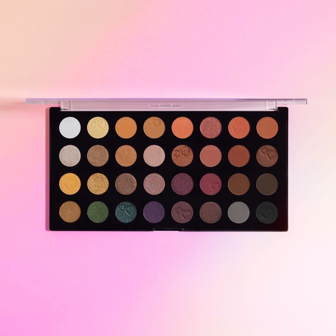 wet n wild Artistry Eyeshadow Makeup 32 Pan Palette, Highly-Pigmented Matte, Shimmer, Metallic Finishes, Long Lasting Builadble & Blendable Formula Cruelty Free & Vegan - Wild Heart - Image 8