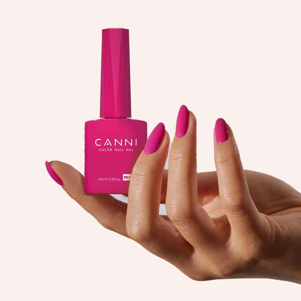 CANNI 30Pcs 9ML Hema-free Gel Nail Polish Set,Dark Red Hot Pink Purple Brown Burgundy Red Jelly Gel Polish Kit Soak Off LED Nail Polish Set Nail Art Starter Manicure Salon DIY at Home - Image 9