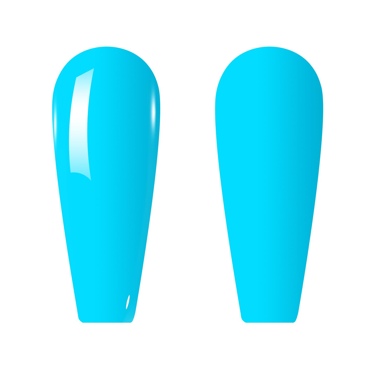 Vishine Sky Blue Gel Nail Polish, 1Pcs 16ml Sky Blue Gel Polish Blue Color Nail Polish Gel High Gloss Soak Off U V Gel Nail French Nail Manicure Salon DIY L240 - Image 3