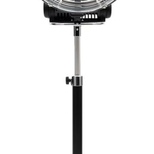 Hair Dryer, 1200W Hair Salon Color Processor Dryer with Infrared Technology, 6 Modes, 360 Efficient Heating, Adjustable Height, Rolling Base for Salon & Home Use, Quiet Care, Black