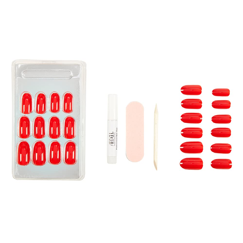 Ardell Nail Addict Artificial Nail Set, Cherry Red - Image 7