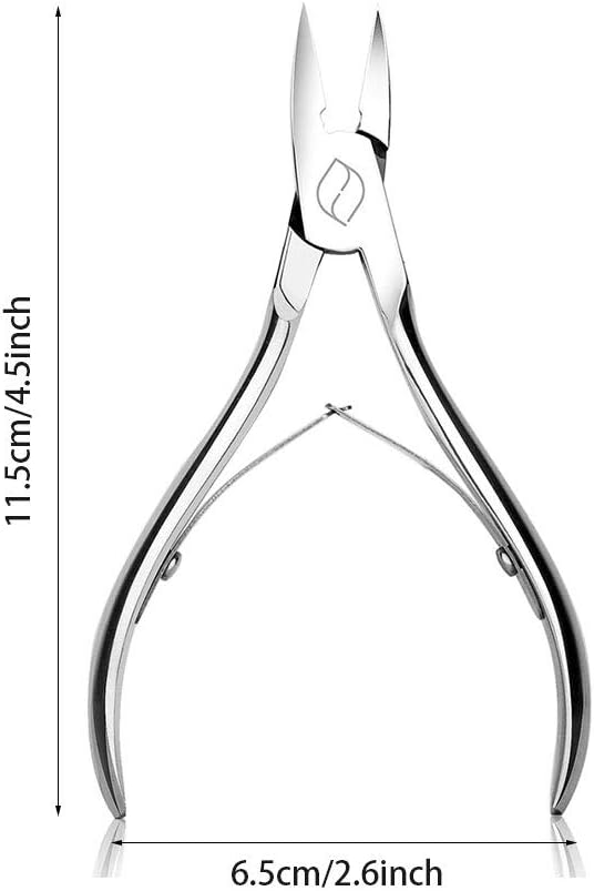FERYES Toenail Clippers Straight Blade for Thick Toenails, Nail Clippers for Thick and Ingrown Nails - High Temperature Forging Stainless Steel Toe Nail Tools - Image 7