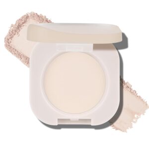 KYDA Single Matte Eyeshadow, Sheer Off White Vanilla Eyeshadow, Blendable Brightenning Primer for Eyes Shadow, Ultra-fine Lightweight Powder, Moonlight