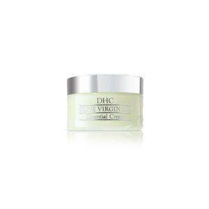 DHC Olive Virgin Oil Essential Cream, Moisturizer, Hydrating, Promotes Skin Elasticity, Radiant, Fragrance and Colorant Free, Ideal for All Skin Types, 1.7 oz. Net wt.