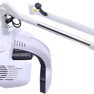 Hairdressing Hair Dryer 1250w Wall Mounted Hair Dryer Salon Infrared Rolling Hood Hair High Efficiency Color Processor with 5 Heated Plates Adjustable Swing Arm for Barbershops