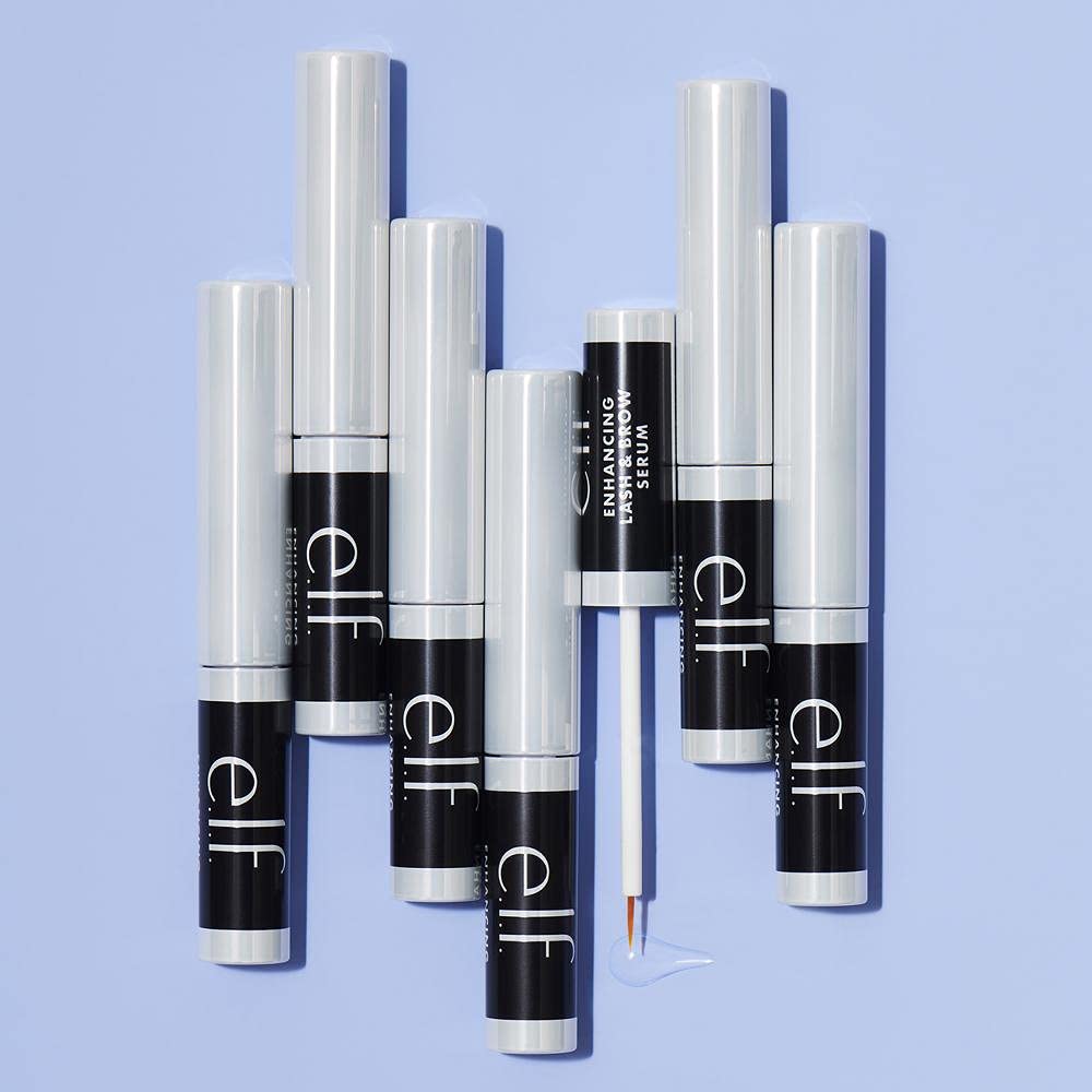 e.l.f. Enhancing Lash & Brow Serum, Promotes Longer-Looking Lashes & Brows, Nourishing & Conditioning Formula, Clear, 0.12 Fl Oz (3.5mL) - Image 3