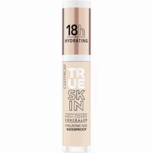 Catrice | True Skin High Cover Concealer (001 | Neutral Swan) | Waterproof & Lightweight for Soft Matte Look | With Hyaluronic Acid & Lasts Up to 18 Hours | Vegan, Cruelty Free