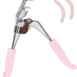 Sky High Eyelash Curler – Includes 2 Replacement Pads – Eye Lash Curler Best Seller for Lifted Lashes & Long-Lasting Curl (Silver)