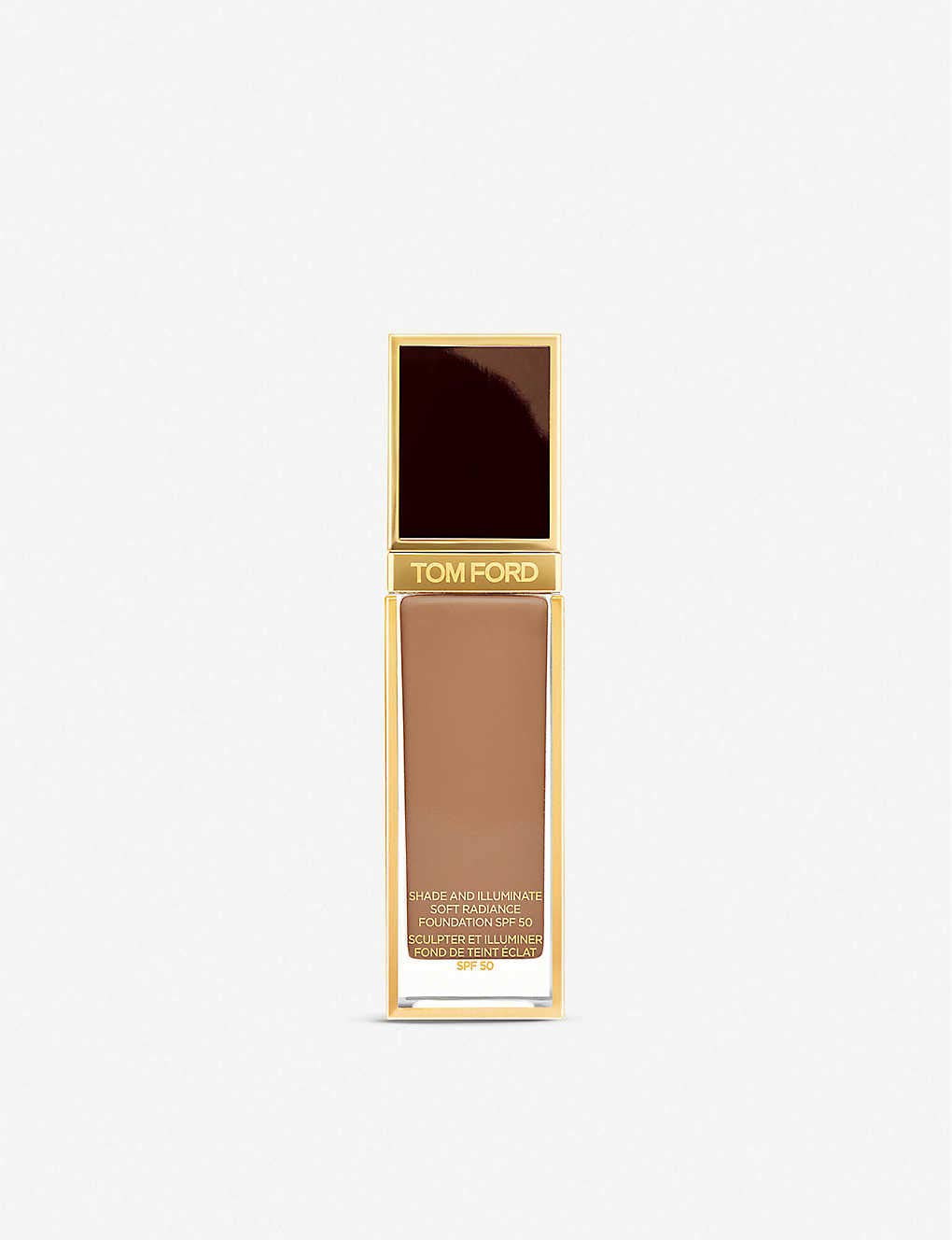 Tom Ford Shade and Illuminate Soft Radiance Foundation Broad Spectrum SPF 50-10.0 Chestnut - 1 fl oz / 30 mL