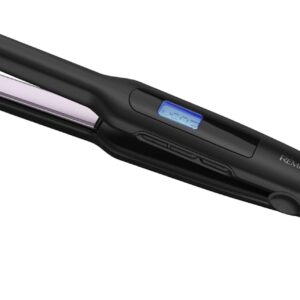 Remington 1/2" Flat Iron, Hair Straightener with Anti-Static Technology, 15-Second Heat Up & 60 Minute Auto Shut Off, 30% Longer Ceramic Floating Plates, Titanium + Ceramic Coating