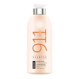 Biotop Professional 911 Quinoa Shampoo for Women & Men - Sulfate Free Nutritive Shampoo with Argan Oil - Made with Quinoa Protein for Dry, Lifeless, and Damaged Hair (33.8 fl oz/1 L)