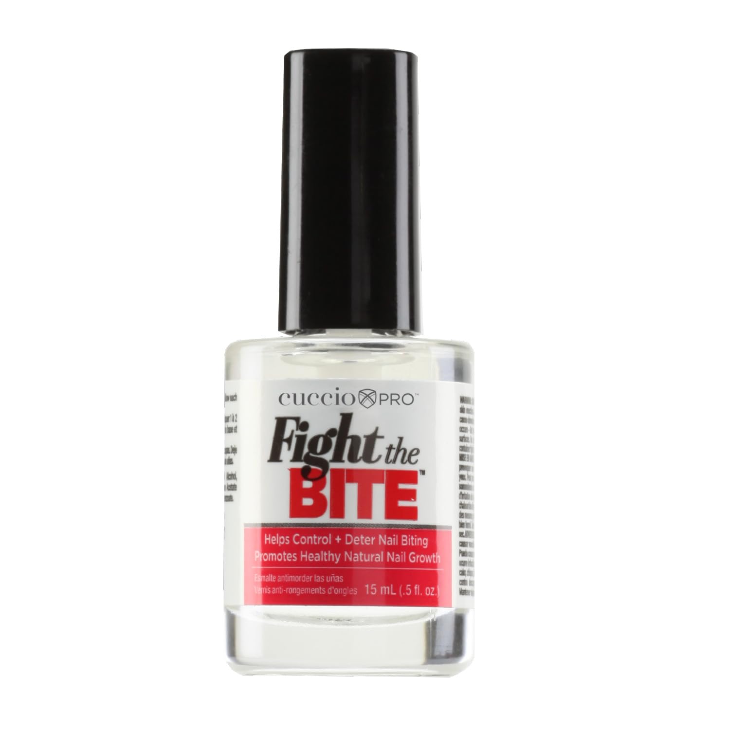 Cuccio Fight The Bite Clear No Bite Nail Polish for Healthy Growth 0.50 Fl Oz - Image 7