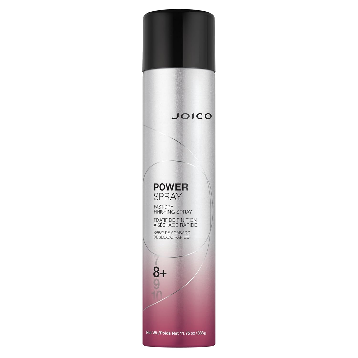 Joico Power Spray Fast-Dry Finishing Spray | For Most Hair Types | Protect Against Heat & Humidity | Protect Against Pollution & Harmful UV | Paraben & Sulfate Free | 72 Hour Hold
