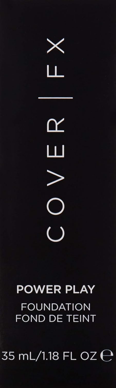 Cover FX Power Play Foundation: Full Coverage, Waterproof, Sweat-proof and Transfer-Proof Liquid Foundation For All Skin Types N110, 1.18 fl. oz. - Image 2