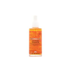 DERMA E Anti-Wrinkle Treatment Oil – Anti-Aging Face Oil with Vitamin A and Vitamin E – Fragrance Free Face and Neck Moisturizer for Youthful, Vibrant Skin, 2 oz