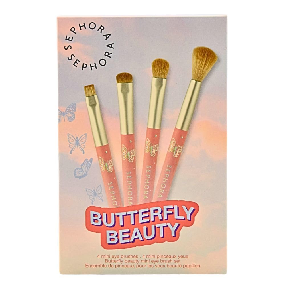 Sephora Mini Butterfly Beauty Eye Brush Set