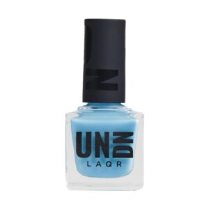 UNDN Vegan Nail Polish - B.Y.O.B. - Creamy Light Blue Nail Polish for Women and Men - Long Lasting, Durable Finish - Cruelty Free - 0.5 oz