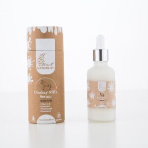 Donkey Milk Face and Neckline Serum, Vitamin C, Allantoin, Panthenol