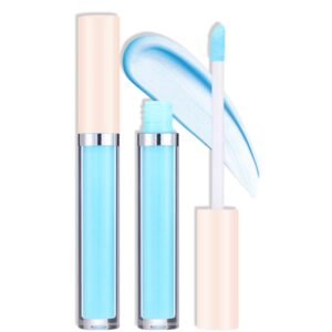 Sky Blue Camo Concealer, Under Eye Brightener, Long-Lasting Full-Coverage & Highly Pigmented Matte Finish Concealer | Conceal Crease-Proof | Perfect Makeup for Middle-Aged & Older Women