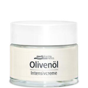 Medipharma Cosmetics Intensive Face Moisturizer Cream for very dry Skin | Daily Moisturizing Facial Lotion for Women & Men | Extra Dry Skin Care | Paraben-Free, Olive Oil, Vitamin A, Vitamin E (50ml)