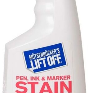 Motsenbocker's Lift Off 40901 22-Ounce Pen, Ink and Marker Remover Use as Pre-Wash Laundry Treatment Eliminates Nail Polish, Makeup, and Dyes Safe on Walls, Countertops, Tile, and More, Pack of 1