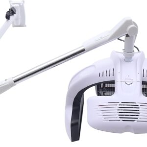 110V 1250W Wall Mounted Hair Dryer, Hooded Dryer for Salon, Adjustable Swing Arm Professional Hair Dryer Hairdressing Equipment