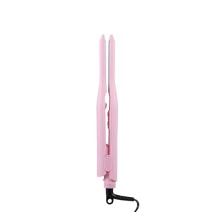 Juicy Couture - 0.30" Ultra Thin Ceramic Flat Iron, Precise Styling Fine Hair (Pink)