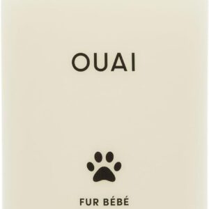 OUAI Fur Bébé Pet Shampoo, Mercer Street Scent - Dog Shampoo and Coat Wash for Hydrating, Cleansing and Adding Shine - Pet Supplies by OUAI (16 Fl Oz)