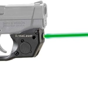 ArmaLaser TR24G Designed to fit S&W Bodyguard 380 Ultra Bright Green Laser Sight GripTouch Activation
