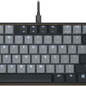 Cherry KC 500 MX LP Mechanical Low Profile Keyboard | Slim Design | White Lighting | PBT Key caps New MX LP 2.0 Switches (Black, TKL)