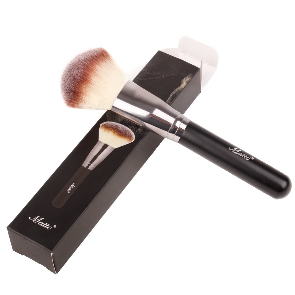Matto Powder Mineral Brush - Makeup Brush for Large Coverage Mineral Powder Foundation Blending Buffing 1 Piece - Image 5