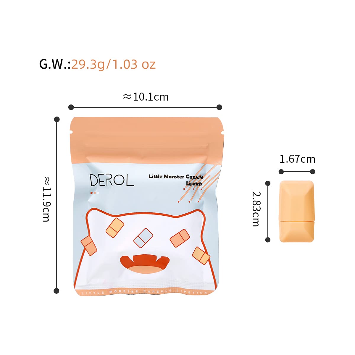 8 Pcs Mini Candy Matte Lipstick Set Velvet Lipstick Set Nonstick Cup Easy To Color Long-lasting Waterproof Swab Lipstick Makeup Gift Set - Image 7