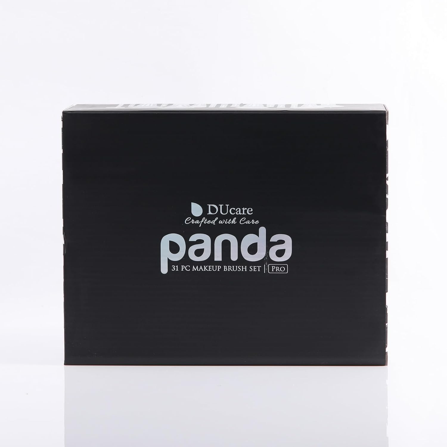 DUcare Professional Makeup Brushes 31Pcs Panda Series Makeup Brush Set Kabuki Foundation Blending Face Powder Blush Concealers Eye Shadows With Leather Case Organizer - Image 9