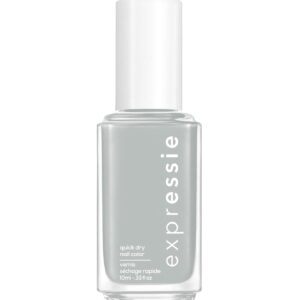 essie Expressie Nail Polish, Quick-Dry Light Gray Nail Polish, Vegan, In The Modem, 0.33 fl oz
